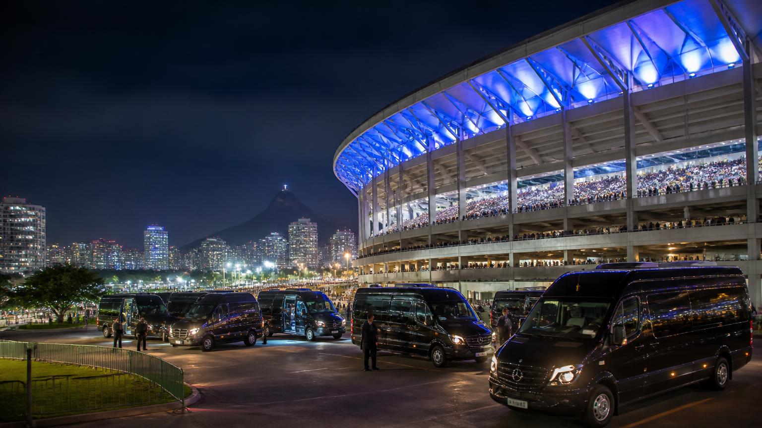 Transporte para shows e eventos esportivos no Rio de Janeiro