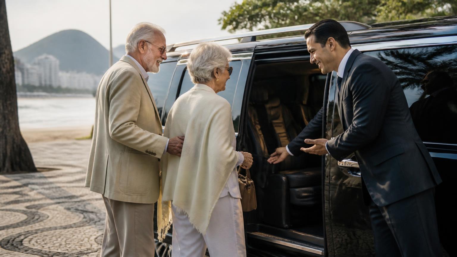 Viajar com idosos no Rio: conforto, ritmo e transporte adequado