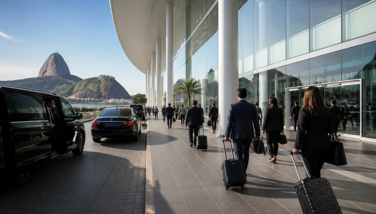 Transporte para congressos, feiras e convenções no Rio: como não perder tempo entre o hotel e o evento