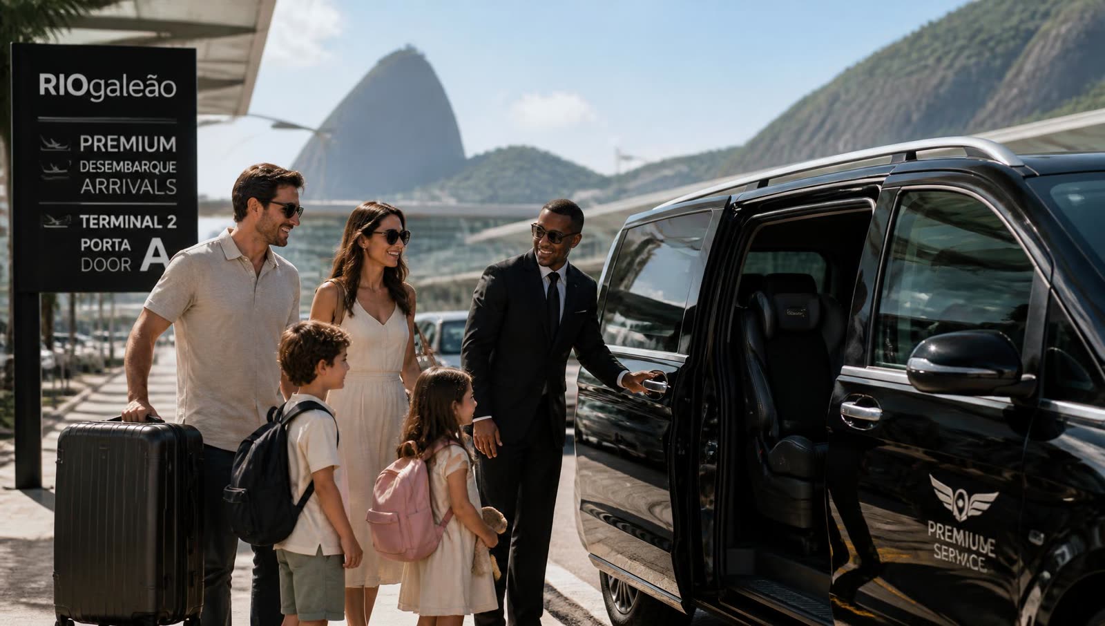 Viajar ao Rio com crianças: transfer, cadeirinha e logística